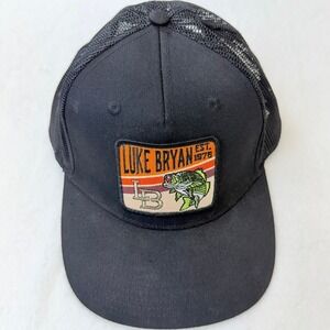 Luke Bryan‎ Black Richards & Southern Inc. Snapback Mesh Trucker Hat